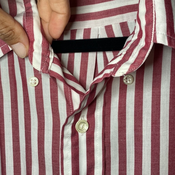 Red striped button down - Picture 10 of 10